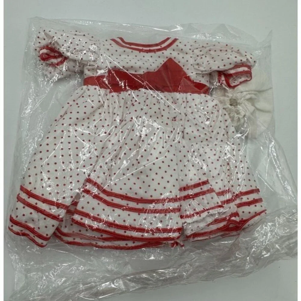 NIB VIntage 1994 Danbury Mint Shirley Temple 16” Stand Up And Cheer Costume COA - Picture 3 of 8